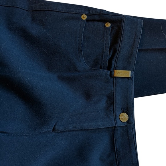 St. John Sport Classic Navy Blue Straight Leg Classic Pant, Womens size 4 - Picture 6 of 8